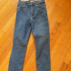 Good American Everfit Skinny Jeans 6-12
